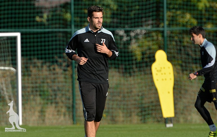 První trénink Petra Buchty