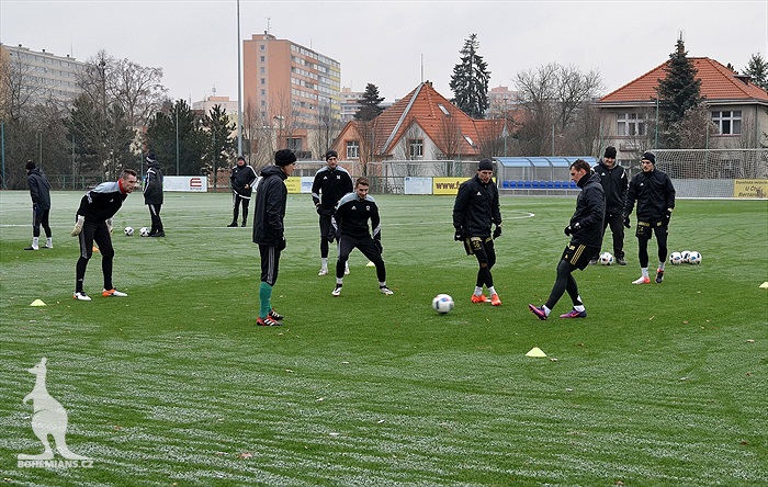 První trénink roku 2017