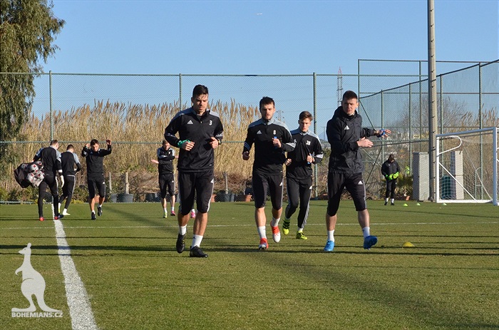 První trénink na soustředění