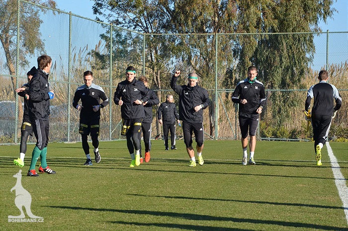 První trénink na soustředění