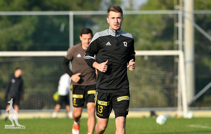 Páteční dopolední trénink