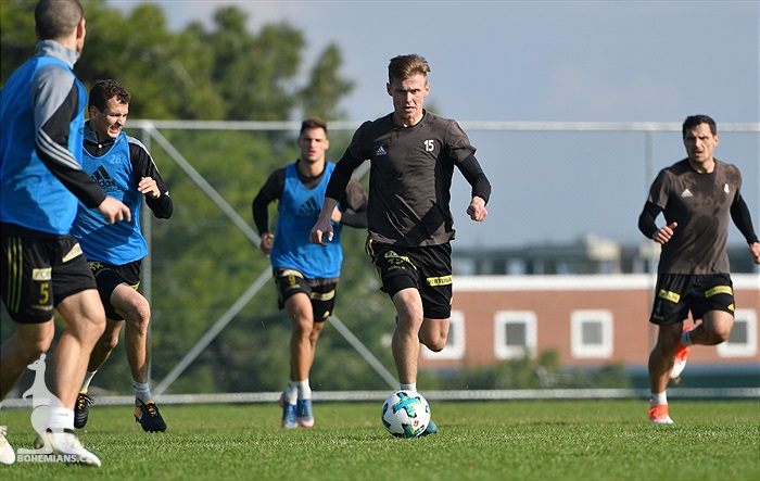 Páteční dopoledníí trénink