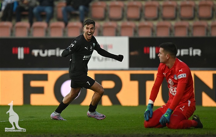 Slovácko - Bohemians 1:2 (0:2)