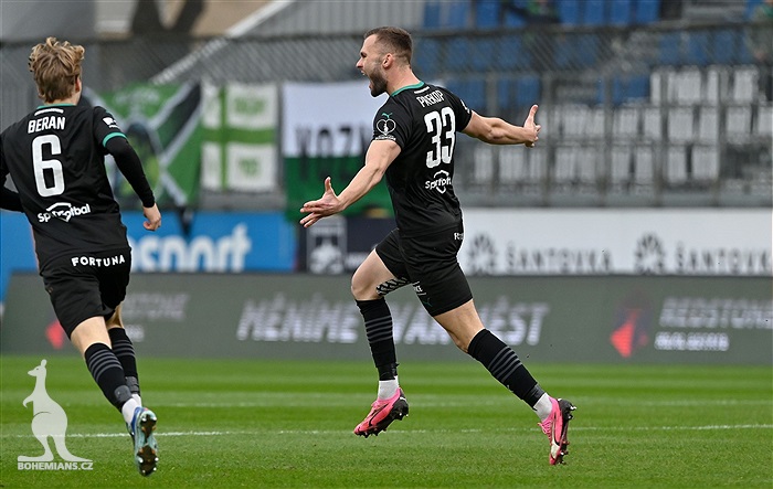 Sigma Olomouc - Bohemians 2:2 (2:2)