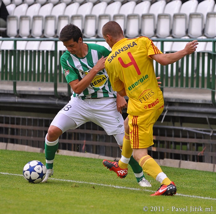 Bohemians 1905 - FK Dukla Praha 1:0 (1:0)