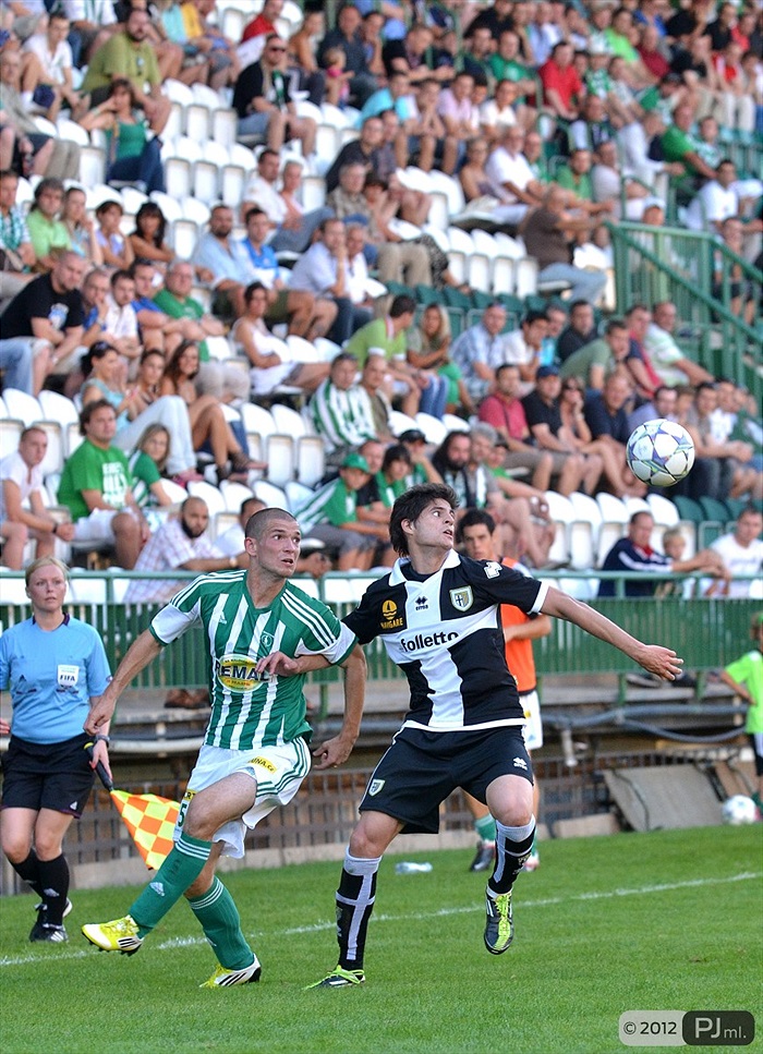 Bohemians 1905 - Parma F.C. 2:1 (2:1)