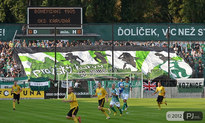 Bohemians 1905 - MFK OKD Karviná 5:1 (3:1)