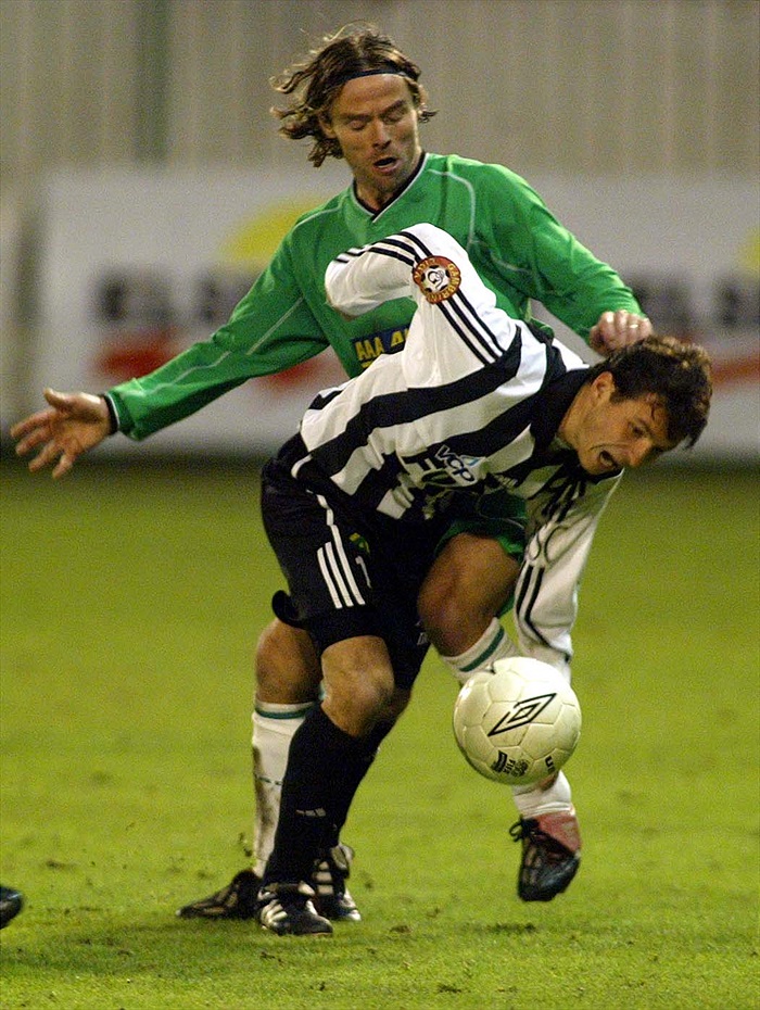 Levý obránce Martin Třasák