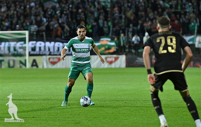 Bohemians - Sparta 1:2 (1:0)