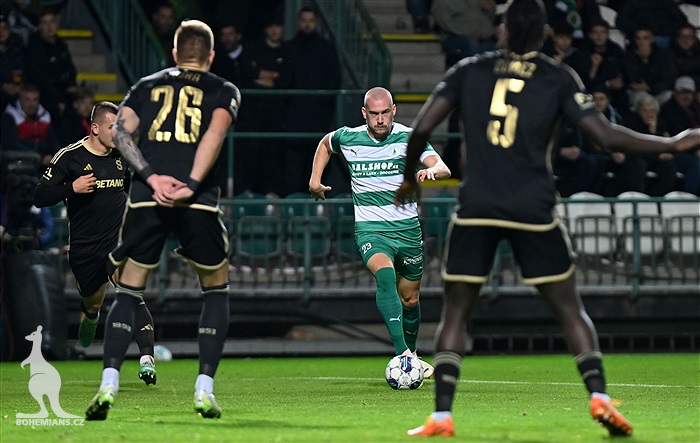Bohemians - Sparta 1:2 (1:0)