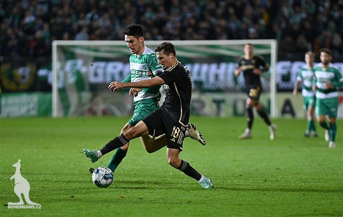 Bohemians - Sparta 1:2 (1:0)