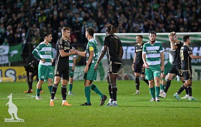 Bohemians - Sparta 1:2 (1:0)