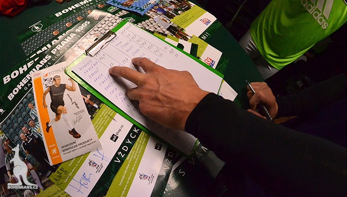 Začátek zimní přípravy 2014