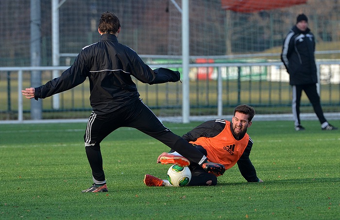 Odpoledne Klokani trénovali na hřišti