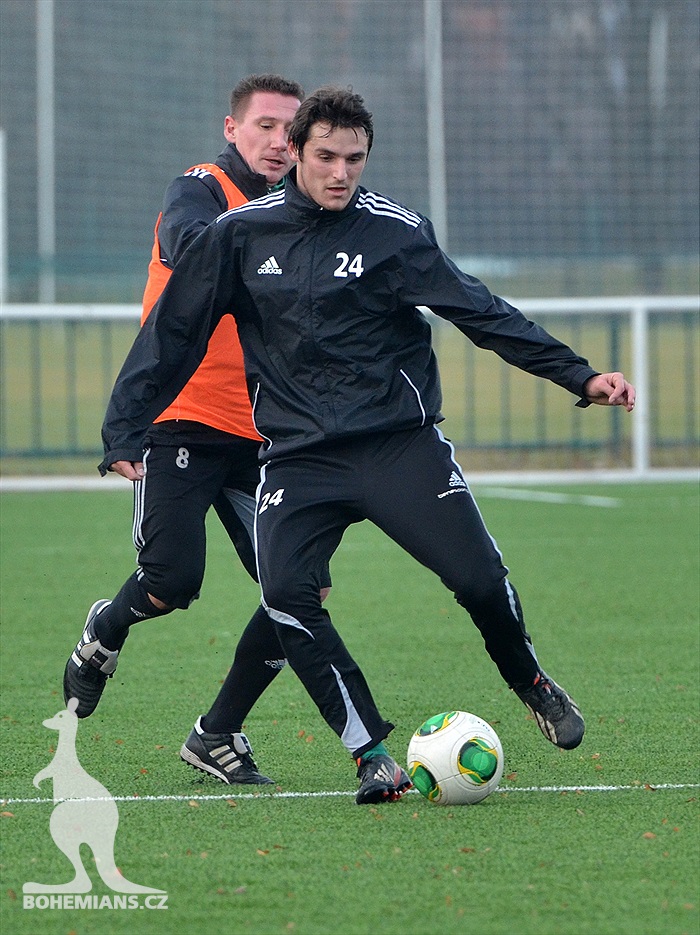 Odpoledne Klokani trénovali na hřišti