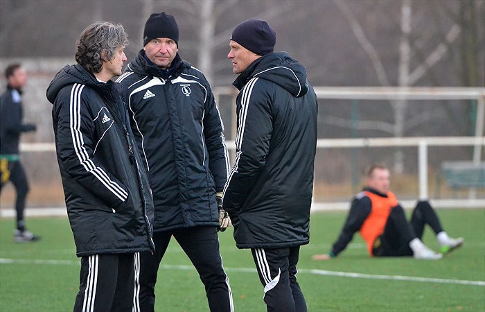 Odpoledne Klokani trénovali na hřišti