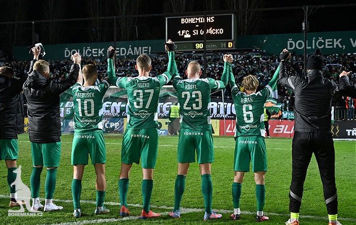 Bohemians - Slovácko 1:0 (0:0)