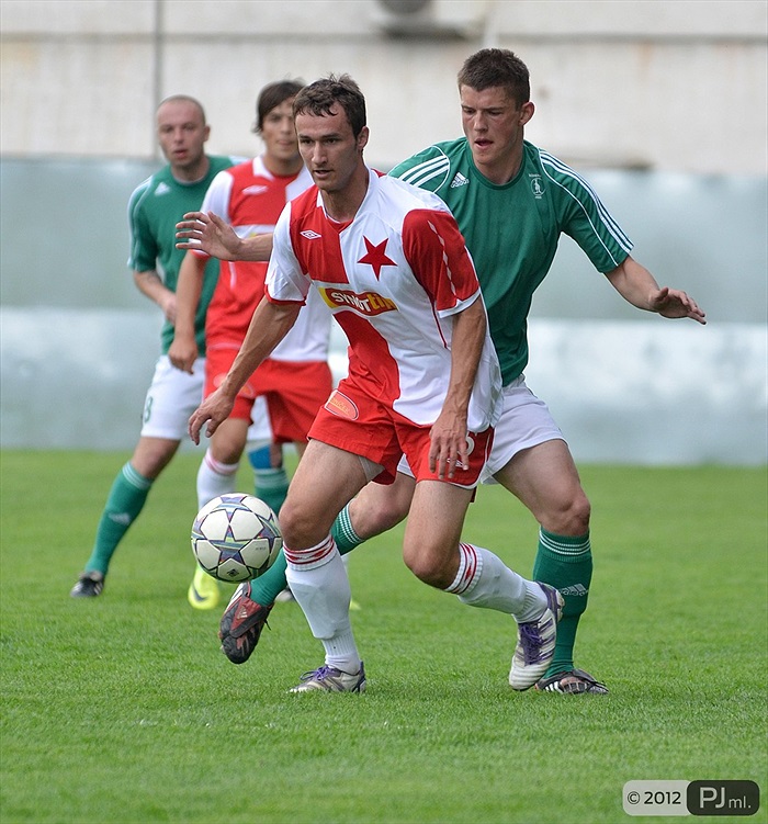 Bohemians 1905 B - Slavia Praha B 0:3 (0:0)