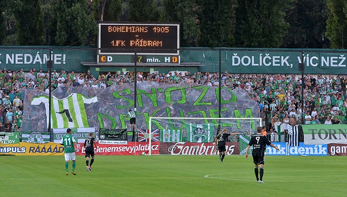 Bohemians Praha 1905 - 1. FK Příbram 2:0 (1:0)