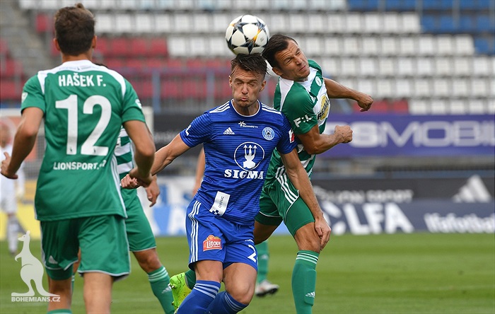 SK Sigma Olomouc - Bohemians Praha 1905 2:3 (2:0)