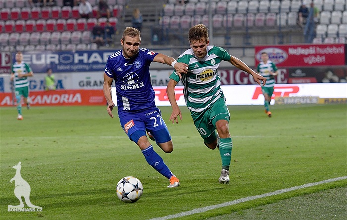SK Sigma Olomouc - Bohemians Praha 1905 2:3 (2:0)