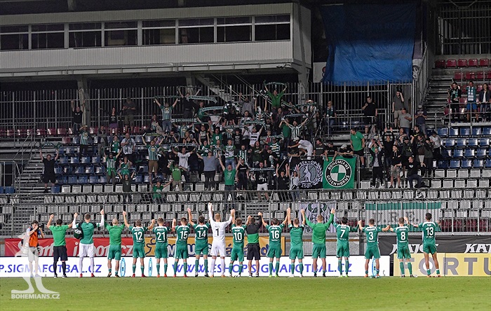 SK Sigma Olomouc - Bohemians Praha 1905 2:3 (2:0)