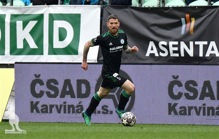 Karviná - Bohemians 1:1 (1:0)