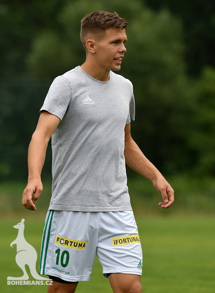 Jakub Nečas již trénoval s Bohemkou