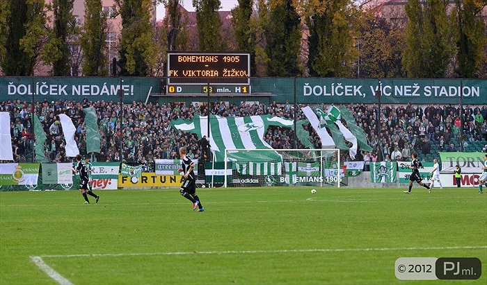 Bohemians 1905 - FK Viktoria Žižkov 1:1 (0:0)