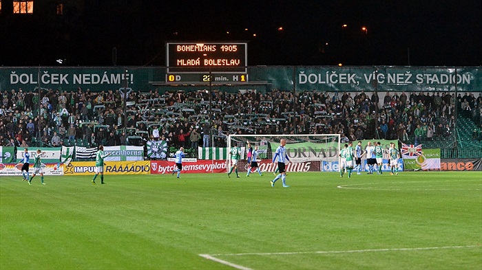 Bohemians Praha 1905 - FK Mladá Boleslav 1:1 (0:1)