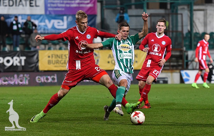 Bohemians - Olomouc 1:1 (0:1)
