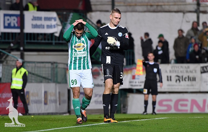Bohemians - Olomouc 1:1 (0:1)