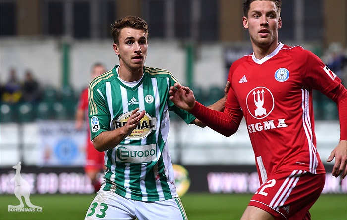 Bohemians - Olomouc 1:1 (0:1)