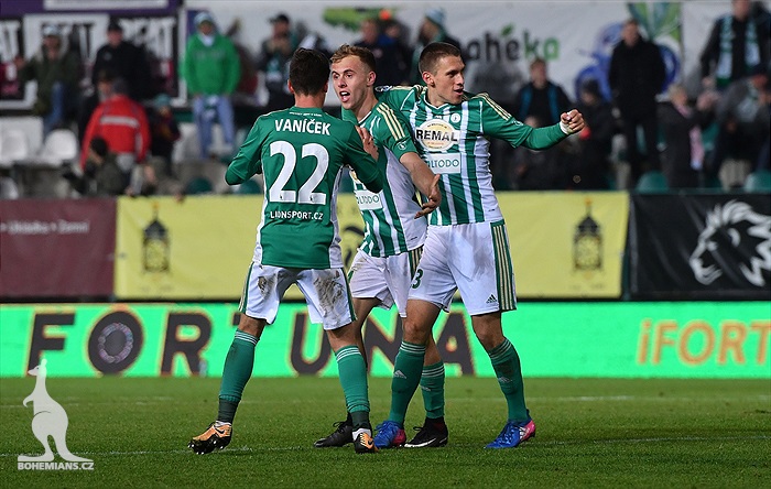Bohemians - Olomouc 1:1 (0:1)