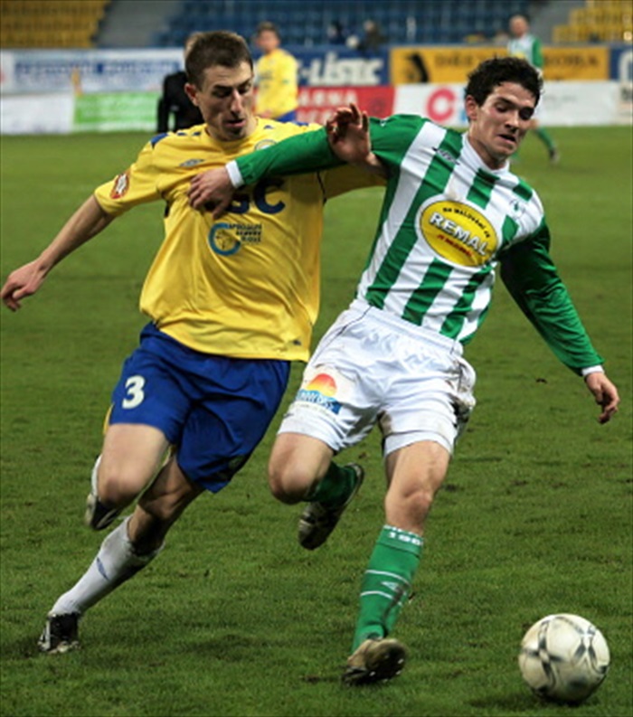 Bartek přišel na hřišti již v první půli.