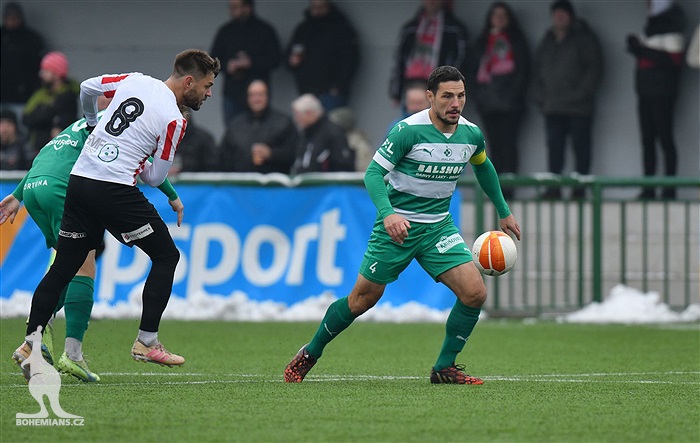Žižkov - Bohemians 1:3 (1:1)