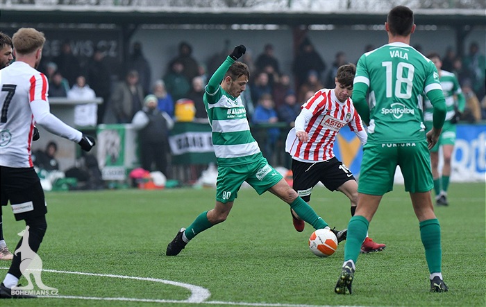 Žižkov - Bohemians 1:3 (1:1)