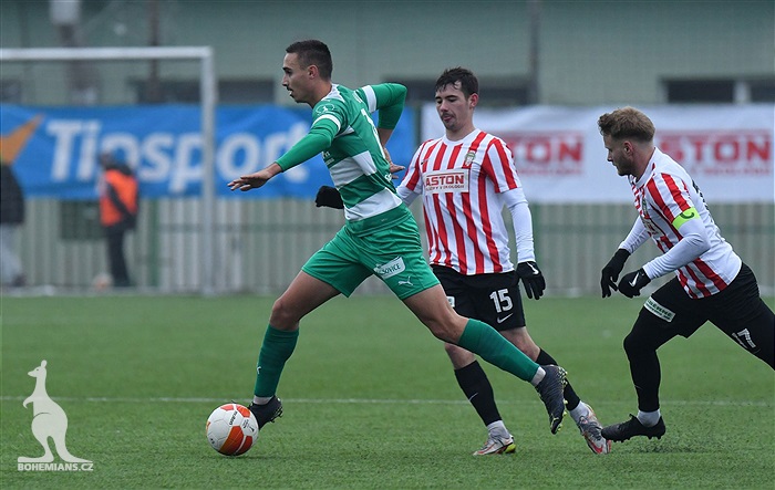 Žižkov - Bohemians 1:3 (1:1)