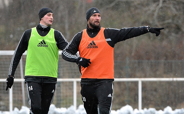 Odpolední trénink na hřišti