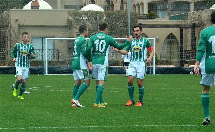 Irtyš Pavlodar FK – Bohemians Praha 1905 0:3 (0:1)