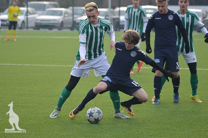 U17: Bohemians - Slovácko 1:4