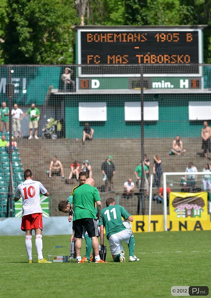 Bohemians 1905 B - FC MAS Táborsko B 1:1 (0:0)