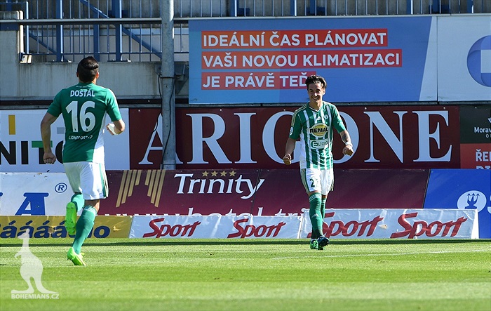 SK Sigma Olomouc - Bohemians Praha 1905 1:1 (0:1)