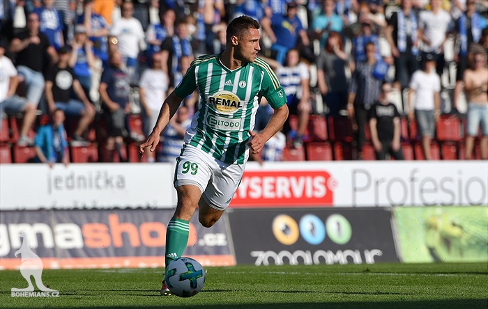 SK Sigma Olomouc - Bohemians Praha 1905 1:1 (0:1)