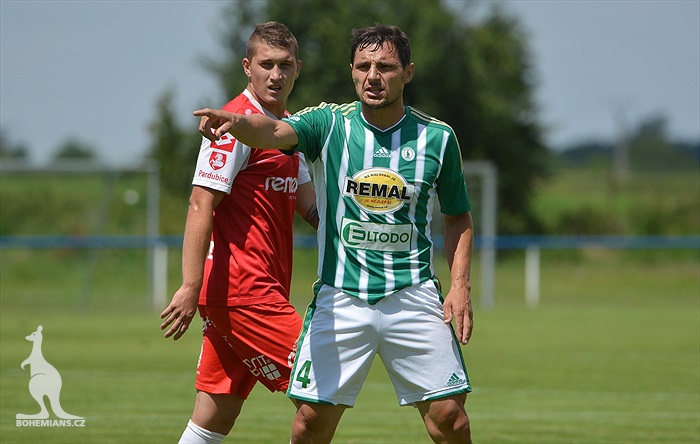 Bohemians - Pardubice 1:1 (1:1)