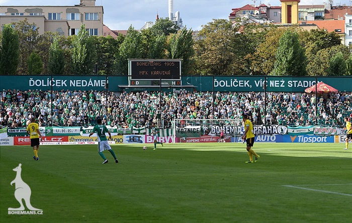 Bohemians - Karviná 2:1 (1:1) 