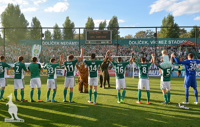 Bohemians - Karviná 2:1 (1:1) 
