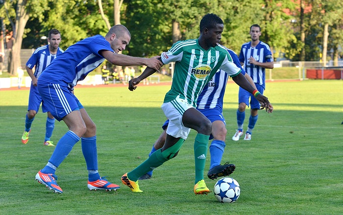 Jiskra Domažlice - Bohemians Praha 1905 2:1 (1:1)