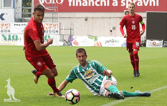 Bohemians - Česká republika U21 1:3 (0:1)