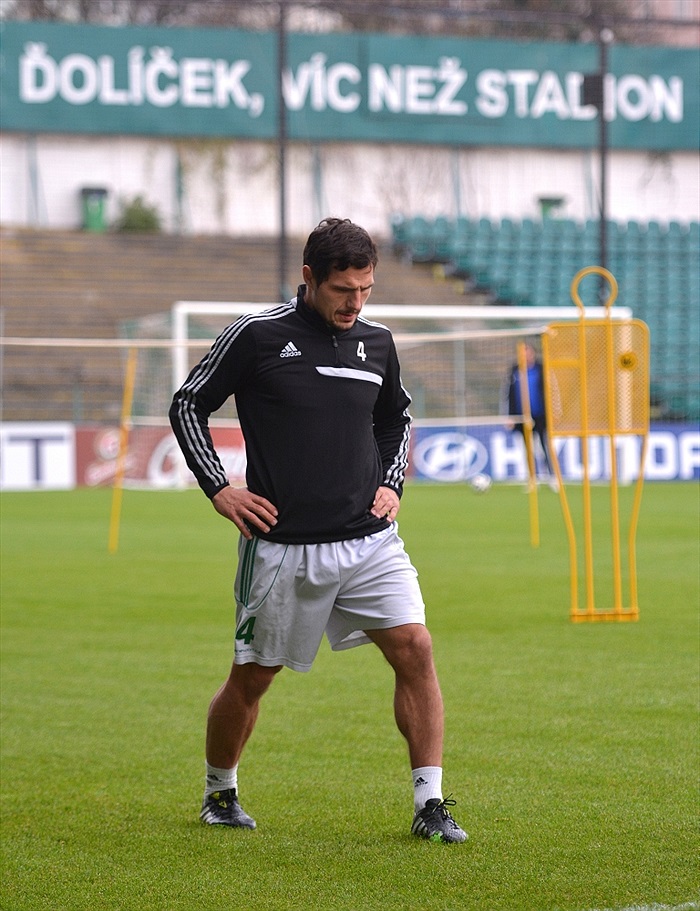 Středeční dopolední trénink A týmu